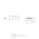 Uchwyt meblowy ARGUS C-314 MERKURY Akcesoria Meblowe Mariusz Adamczyk