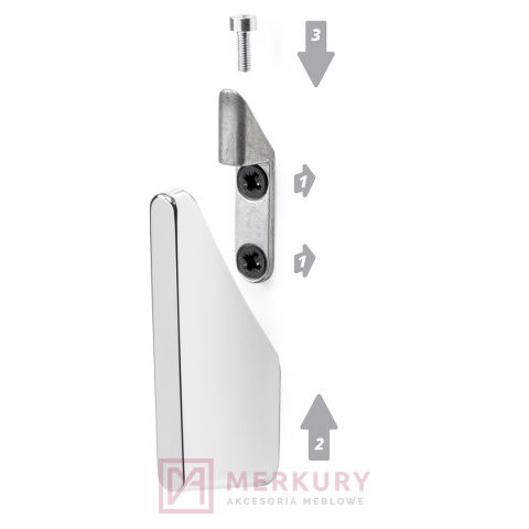 Wieszak meblowy SID Z-5430 MERKURY Akcesoria Meblowe Mariusz Adamczyk Wieszak meblowy SID Z-5430 MERKURY Akcesoria Meblowe Mariusz Adamczyk