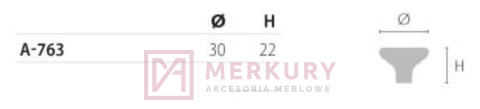 A-763 Gałka meblowa PALLADA, czarny mat, NOMET, sklep internetowy MERKURY Akcesoria Meblowe Mariusz Adamczyk A-763 Gałka meblowa PALLADA, czarny mat, NOMET, sklep internetowy MERKURY Akcesoria Meblowe Mariusz Adamczyk