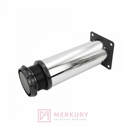 Nóżka meblowa regulowana NM, czarny mat, H-100mm, sklep internetowy MERKURY Akcesoria Meblowe Mariusz Adamczyk Nóżka meblowa regulowana NM, czarny mat, H-100mm, sklep internetowy MERKURY Akcesoria Meblowe Mariusz Adamczyk