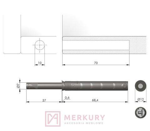 k-push odbojnik meblowy magnetyczny push to open tip on k-push odbojnik meblowy magnetyczny push to open tip on
