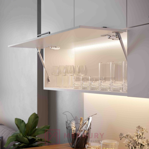 Podnośnik gazowy NEO 60N, fi 15mm, biały, GTV, sklep internetowy MERKURY Akcesoria Meblowe Mariusz Adamczyk