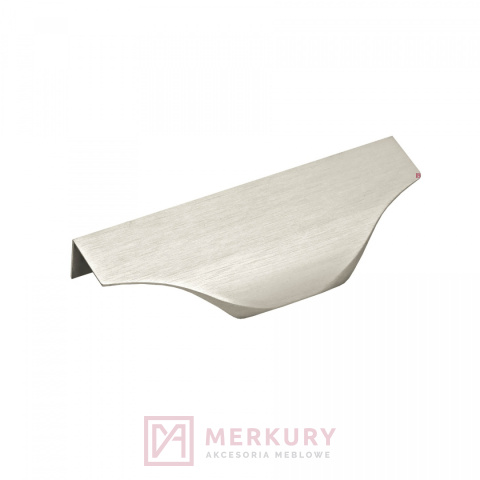 Uchwyt krawędziowy UA04, stal szczotkowana inox, sklep internetowy MERKURY Akcesoria Meblowe Mariusz Adamczyk
