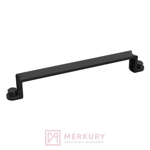 Uchwyt meblowy DUBLIN, czarny mat, 160mmv nomet