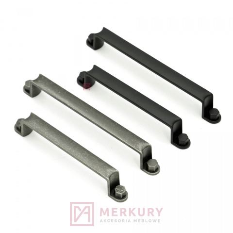 Uchwyt meblowy DUBLIN, stare srebro, 128mm, NOMET, sklep internetowy MERKURY Akcesoria Meblowe Mariusz Adamczyk Uchwyt meblowy DUBLIN, stare srebro, 128mm, NOMET, sklep internetowy MERKURY Akcesoria Meblowe Mariusz Adamczyk