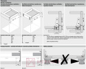 TIP-ON BLUMOTION do Tandembox "L3" BLUM T60B3530, 15-40kg, NL=350-600mm, ciemnoszary SKLEP INTERNETOWY MERKURYAM