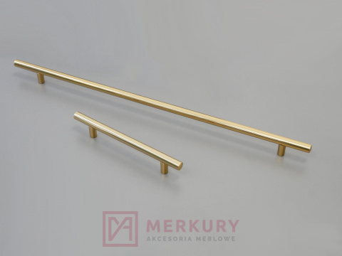 Uchwyt meblowy relingowy, złoty połysk, 480/560mm reling złoty sklep internetowy merkury akcesoria meblowe