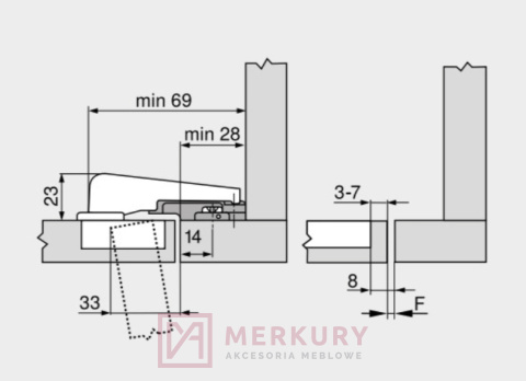 Zawias meblowy MODUL równoległy wpuszczany BLUM 99B9550 BLUMOTION 95° SKLEP INTERNETOWY MERKURY AKCESORIA MEBLOWE Zawias meblowy MODUL równoległy wpuszczany BLUM 99B9550 BLUMOTION 95° SKLEP INTERNETOWY MERKURY AKCESORIA MEBLOWE