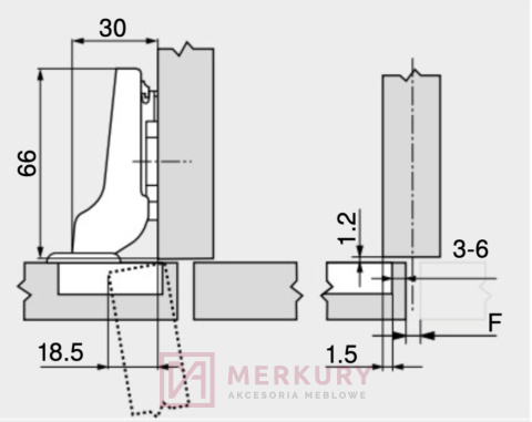 Zawias meblowy bliźniaczy BLUM 71M2650 Clip 100° SKLEP INTERNETOWY MERKURYAM Zawias meblowy bliźniaczy BLUM 71M2650 Clip 100° SKLEP INTERNETOWY MERKURYAM