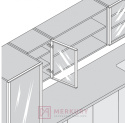 Zawias meblowy do drzwi szklanych i lustrzanych BLUM 75T4100 Clip-T 94° SKLEP INTERNETOWY MERKURYAM