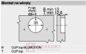 Zawias meblowy nakładany BLUM 79B3558 BLUMOTION Clip-T 110° kątowy 45° SKLEP INTERNETOWY MERKURYAM