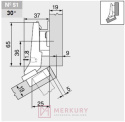 Zawias meblowy nakładany BLUM 79B9556 BLUMOTION Clip-T 95° kątowy 30° SKLEP INTERNEOTOWY MERKURYAM Zawias meblowy nakładany BLUM 79B9556 BLUMOTION Clip-T 95° kątowy 30° SKLEP INTERNEOTOWY MERKURYAM