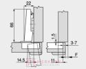 Zawias meblowy nakładany do drzwi profilowanych BLUM 71B9590 BLUMOTION Clip-T 95°, puszka INSERTA, SKLEP INTERNETOWY MERKURYAM Zawias meblowy nakładany do drzwi profilowanych BLUM 71B9590 BLUMOTION Clip-T 95°, puszka INSERTA, SKLEP INTERNETOWY MERKURYAM