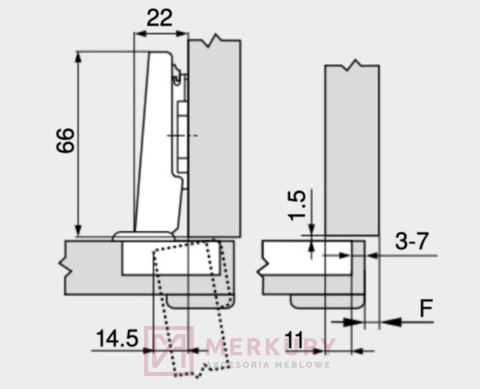 Zawias meblowy nakładany do drzwi profilowanych BLUM 71B9590 BLUMOTION Clip-T 95°, puszka INSERTA, SKLEP INTERNETOWY MERKURYAM Zawias meblowy nakładany do drzwi profilowanych BLUM 71B9590 BLUMOTION Clip-T 95°, puszka INSERTA, SKLEP INTERNETOWY MERKURYAM