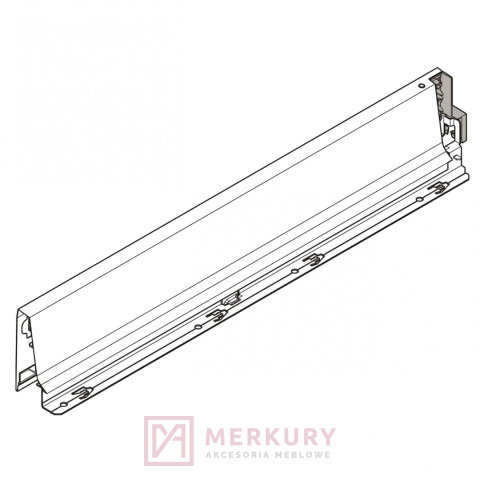 Lewy bok szuflady TANDEMBOX ANTARO BLUM 378M2702SA, wys."M", biały, 270mm SKLEP INTERNETOWY MERKURY AKCESORIA MEBLOWE Lewy bok szuflady TANDEMBOX ANTARO BLUM 378M2702SA, wys."M", biały, 270mm SKLEP INTERNETOWY MERKURY AKCESORIA MEBLOWE