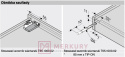 Prowadnica TANDEM BLUM 560H2700C, pełny wysuw, 270mm SKLEP INTERNETOWY MERKURY AKCESORIA MEBLOWE MARIUSZ ADAMCZYK