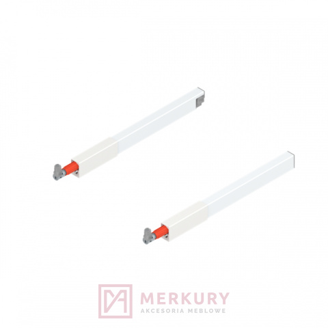 Reling podłużny TANDEMBOX ANTARO BLUM ZRG.487, biały, 550mm SKLEP INTERNETOWY MERKURY AKCESORIA MEBLOWE