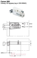 zawieszka kuchenna camar 806 hafele