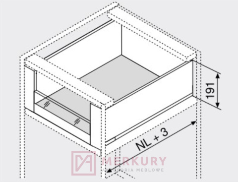 Boki szuflady LEGRABOX BLUM 770C3502S, wys."C", antracyt, 350mm SKLEP INTERNETOWY MERKURY AKCESORIA MEBLOWE Boki szuflady LEGRABOX BLUM 770C3502S, wys."C", antracyt, 350mm SKLEP INTERNETOWY MERKURY AKCESORIA MEBLOWE