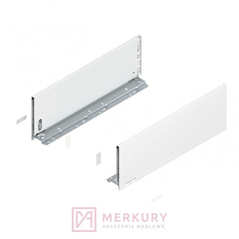 Boki szuflady LEGRABOX BLUM 770C6002S, wys."C", biały, 600mm SKLEP INTERNETOWY MERKURY AKCESORIA MEBLOWE