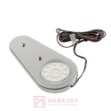 Oprawa meblowa LED SORIA z czujnikiem 1,4W 12V DC, zimny biały, aluminium mat sklep internetowy izdebnik