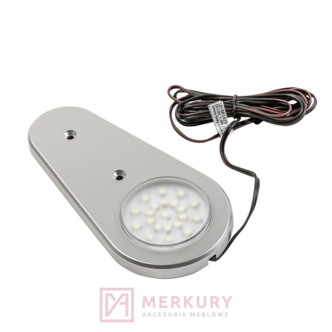 Oprawa meblowa LED SORIA z czujnikiem 1,4W 12V DC, zimny biały, aluminium mat sklep internetowy izdebnik Oprawa meblowa LED SORIA z czujnikiem 1,4W 12V DC, zimny biały, aluminium mat sklep internetowy izdebnik