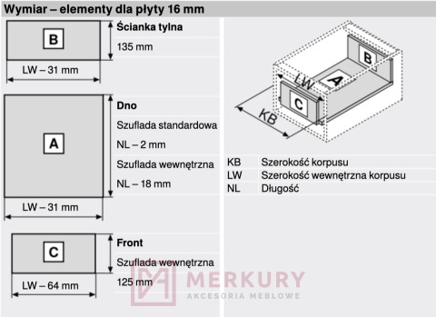 Szuflada METABOX BLUM 320H4500C15MX, H-150, szary, 450mm, 25kg SKLEP INTERNETOWY MERKURY AKCESORIA MEBLOWE MARIUSZ ADAMCZYK Szuflada METABOX BLUM 320H4500C15MX, H-150, szary, 450mm, 25kg SKLEP INTERNETOWY MERKURY AKCESORIA MEBLOWE MARIUSZ ADAMCZYK