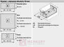 Szuflada METABOX BLUM 32045000C15MX, H-54, szary, 450mm, 25kg SKLEP INTERNETOWY MERKURY AKCESORIA MEBLOWE MARIUSZ ADAMCZYK
