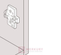 Podkładka kątowa 5° BLUM 171A5010, H-0,8mm SKLEP INTERNETOWY MERKURY AKCESORIA MEBLOWE MARIUSZ ADAMCZYK