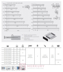 Prowadnica kulkowa H-17, 278mm SKLEP INTERNETOWY MERKURY AKCESORIA MEBLOWE MARIUSZ ADAMCZYK