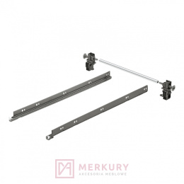 Stabilizacja boczna szuflady TANDEMBOX BLUM ZST.450BA, mocowanie od góry, L-450mm SKLEP INTERNETOWY MERKURY AKCESORIA MEBLOWE