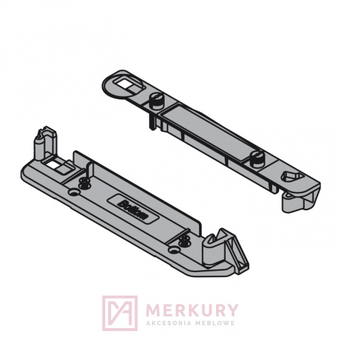 Uchwyt profilu nośnego dolny/tylny SERVO-DRIVE BLUM Z10D01E0, trawers poziomy SKLEP INTERNETOWY MERKURY AKCESORIA MEBLOWE Uchwyt profilu nośnego dolny/tylny SERVO-DRIVE BLUM Z10D01E0, trawers poziomy SKLEP INTERNETOWY MERKURY AKCESORIA MEBLOWE