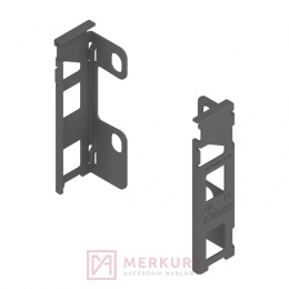 Uchwyt ścianki tylnej LEGRABOX BLUM ZB7M000S, H-60,6mm, antracyt SKLEP INTERNETOWY MERKURY AKCESORIA MEBLOWE