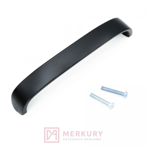Uchwyt meblowy AM42, czarny mat, 96mm Uchwyt meblowy AM42, czarny mat, 96mm