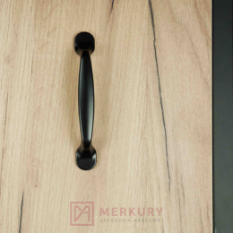 Uchwyt meblowy AM69, czarny mat, 96mm