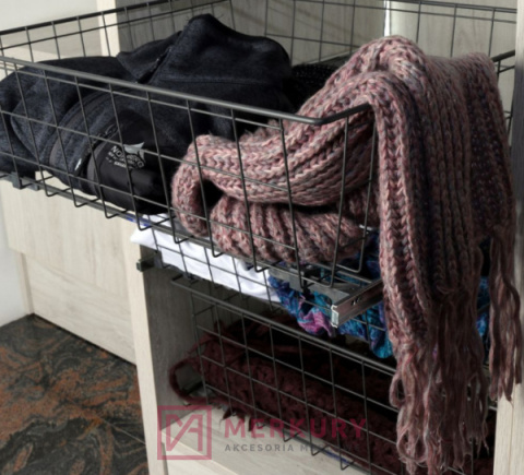 W-2407 Szuflada do szafki 50cm, P1 biały, NOMET, sklep internetowy MERKURY Akcesoria Meblowe Mariusz Adamczyk