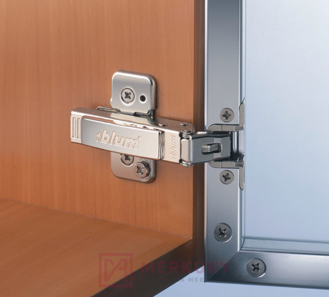 Zawias meblowy wpuszczany BLUM 71T970A Clip-T 95° do wąskich ram aluminiowych SKLEP INTERNETOWY MERKURYAM Zawias meblowy wpuszczany BLUM 71T970A Clip-T 95° do wąskich ram aluminiowych SKLEP INTERNETOWY MERKURYAM
