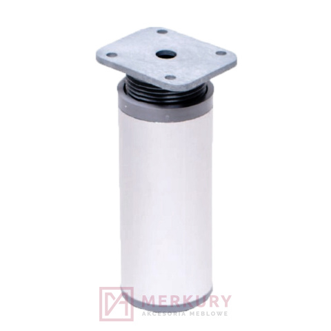Nóżka meblowa okrągła fi 40mm, aluminium mat, H-100mm SKLEP INTERNETOWY MERKURY AKCESORIA MEBLOWE MARIUSZ ADAMCZYK Nóżka meblowa okrągła fi 40mm, aluminium mat, H-100mm SKLEP INTERNETOWY MERKURY AKCESORIA MEBLOWE MARIUSZ ADAMCZYK
