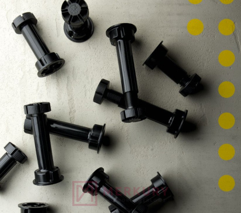 Nóżka kuchenna 2-częściowa Volpato MERKURY Akcesoria Meblowe Mariusz Adamczyk