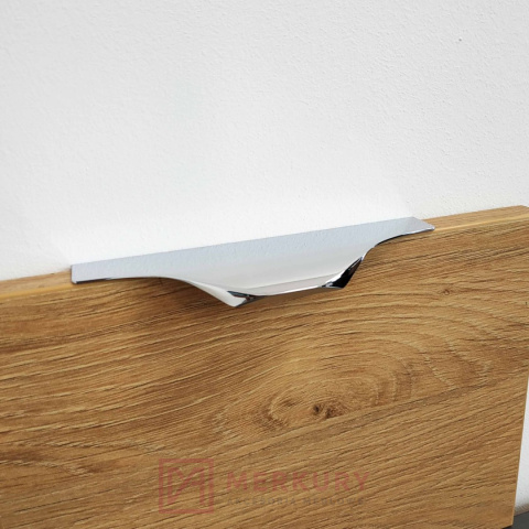 Uchwyt krawędziowy UA04, chrom połysk, sklep internetowy MERKURY Akcesoria Meblowe Mariusz Adamczyk