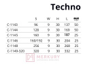 Uchwyt meblowy TECHNO MERKURY Akcesoria Meblowe Mariusz Adamczyk Uchwyt meblowy TECHNO MERKURY Akcesoria Meblowe Mariusz Adamczyk