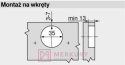 Zawias meblowy z blumotion BLUM 71B3550 MERKURY Akcesoria Meblowe Mariusz Adamczyk