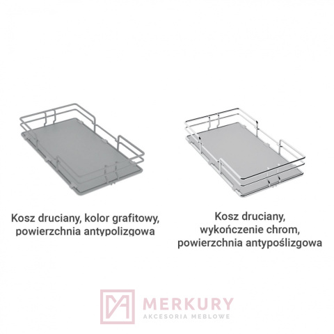 Kosz narożny Cargo Maxi 6-poziomowy biały 300mm H-1900-2080mm MERKURY Akcesoria Meblowe Kosz narożny Cargo Maxi 6-poziomowy biały 300mm H-1900-2080mm MERKURY Akcesoria Meblowe