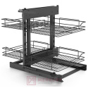 Kosz uniwersalny NOMET Magic Komfort W-6000 1000mm antracyt MERKURY Akcesoria Meblowe
