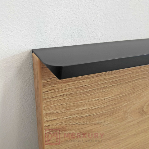 Uchwyt krawędziowy UA06, czarny mat, 540/560mm Uchwyt krawędziowy UA06, czarny mat, 540/560mm