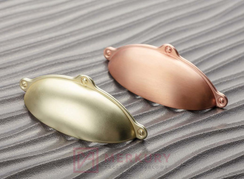 Uchwyt meblowy muszelka MARSALA biały mat 64mm MERKURY Akcesoria Meblowe Uchwyt meblowy muszelka MARSALA biały mat 64mm MERKURY Akcesoria Meblowe