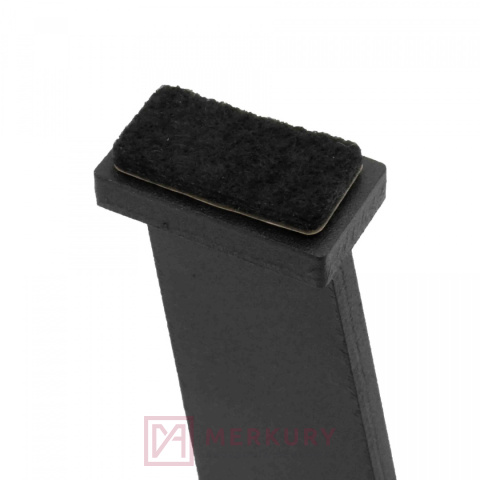 Nóżka meblowa GAMET NS38 czarny mat H-120mm MERKURY Akcesoria Meblowe Nóżka meblowa GAMET NS38 czarny mat H-120mm MERKURY Akcesoria Meblowe