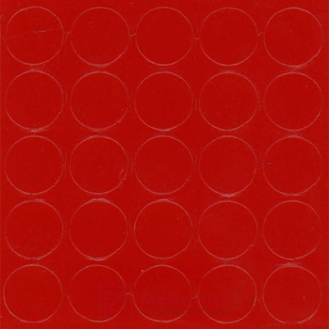 Zaślepka meblowa samoprzylepna FOLMAG 110 czerwony fi14mm MERKURY Akcesoria Meblowe