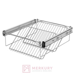 Kosz na buty NOMET W-3319 srebrny MERKURY Akcesoria Meblowe