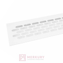 Kratka wentylacyjna duża biała 80x800mm MERKURY Akcesoria Meblowe